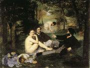 Edouard Manet Le Dejeunersur l'Herbe Sweden oil painting artist